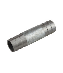 Conector dublu zincat pentru furtun, 1 1/4 inch