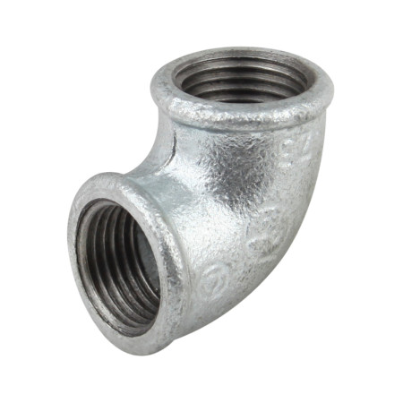 Cot zincat 90° FI-FI EvoSanitary, 2 inch
