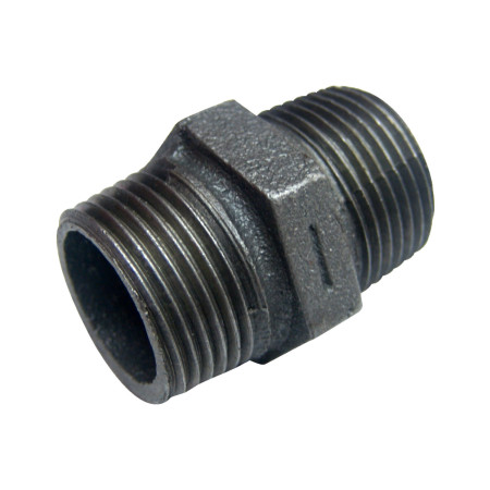 Niplu negru 280 EvoSanitary, 1 1/4 inch, pachet 5 bucati