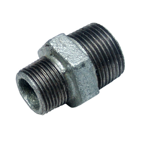 Niplu zincat redus 245 1102, 3/4 x 1/2 inch, pachet 5 bucati