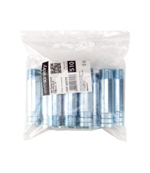 Portfurtun zincat EvoSanitary, filet 1 1/4 inch, pachet 4 bucati