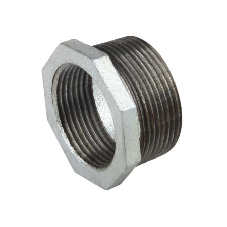 Reductie 241 zincata, 2 1/2 x 1 1/4 inch
