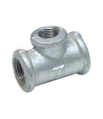Teu zincat 130 redus EvoSanitary, Di 1 1/2 inch, D 1 inch, pachet 5 bucati