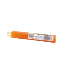 Set 10 lame de rezerva pentru cutter, 9x80 mm Set 10 lame de rezerva pentru cutter, 9x80 mm