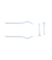 Console Calorifer Albe (2 bucati) EvoSanitary, diametru 8 mm, lungime 165 mm