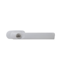 Maner pentru fereastra cu incuietoare, alb, 146 mm