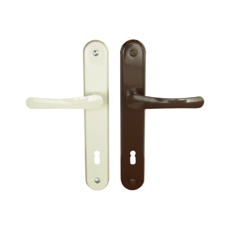 Manere pentru usa Classic cu sild P, interax 85 mm, maro