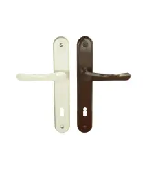 Manere pentru usa Classic cu sild P, interax 90 mm, maro