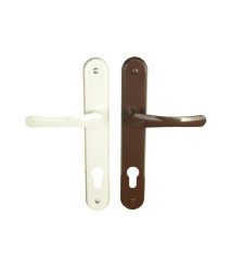 Manere pentru usa Classic cu sild Y, interax 85 mm, alb