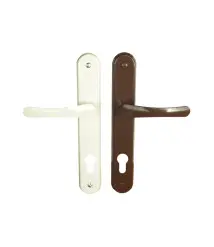 Manere pentru usa Classic cu sild Y, interax 85 mm, alb