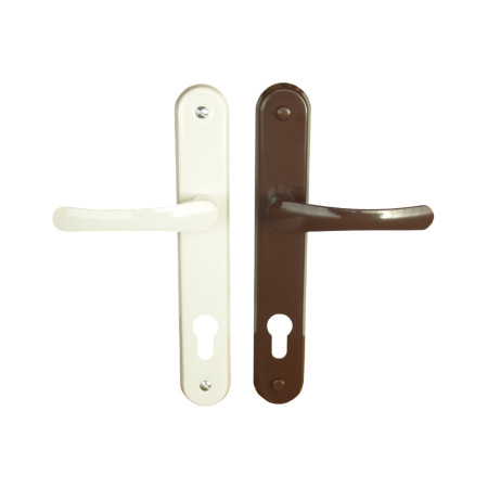 Manere pentru usa Classic cu sild Y, interax 90 mm, alb
