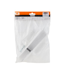 Manere pentru usa Wave cu sild P, interax 90 mm, alb