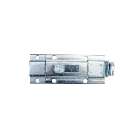 Zavor plat pentru poarta, zincat alb, 140 mm