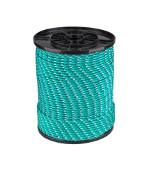 Cordelina PP 1001, diametru 8 mm, 150 metri, verde/multicolor, rola