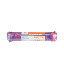 Cordelina PP 1002, diametru 4 mm, 20 metri, portocaliu/galben Cordelina PP 1002, diametru 4 mm, 20 metri, portocaliu/galben