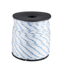 Cordelina PP 1003, diametru 2 mm, 30 metri, alb/roz, rola