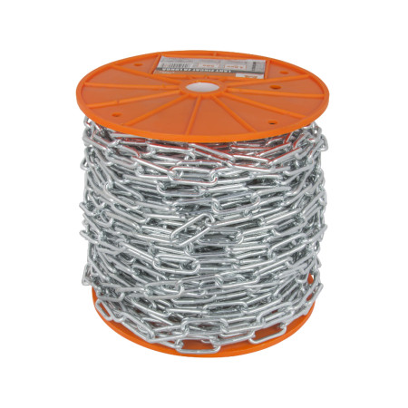 Lant comercial zincat cu za medie, diametru 4.7 mm, rola aprox. 50 metri