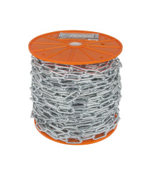 Lant comercial zincat cu za scurta, 5 mm, rola 50 metri