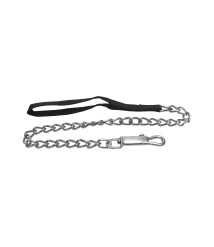 Lesa pentru caine cu lant, diametru 2.5 mm, lungime 1.15 metri