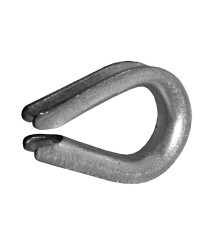 Rodanta zincata pentru cablu, diametru 6 mm, 10 bucati