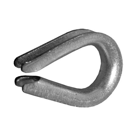 Rodanta zincata pentru cablu, diametru 6 mm, 10 bucati