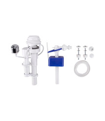 Mecanism WC pneumatic cu robinet flotor, alimentare laterala, 3/8 inch