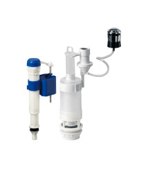 Mecanism WC pneumatic cu robinet flotor, alimentare verticala, 3/8 inch