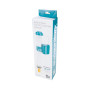 Robinet flotor WC cu alimentare verticala, stut plastic, 3/8 inch