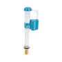 Robinet flotor WC cu alimentare verticala, stut plastic, 3/8 inch