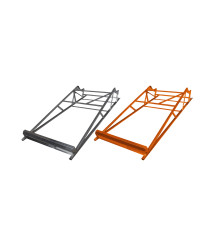 Sistem fixare panou solar nepresurizat cu tuburi vidate SP-470 inclinatie redusa, Inox, pentru sistem 122 L, 15 tuburi, tub Ø58 mm