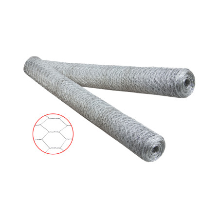 Plasa Rabitz zincata EvoTools, latime 1 m, fir 0.67 mm, rola