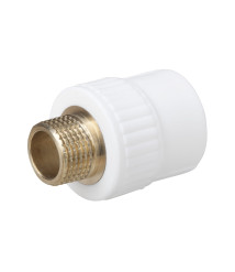 Racord PPR filet exterior EvoSanitary, 20 mm x 1/2