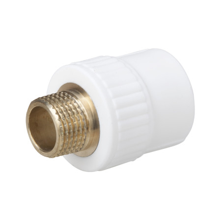 Racord PPR filet exterior EvoSanitary, 20 mm x 1/2