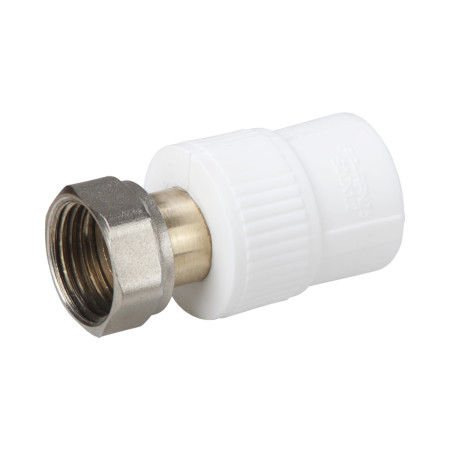 Racord PPR semiolandez filet interior EvoSanitary, 20 mm, racord 1/2