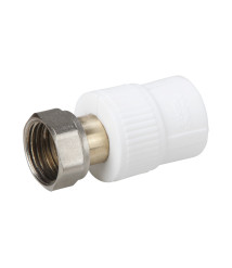 Racord PPR semiolandez filet interior EvoSanitary, 25 mm, racord 3/4