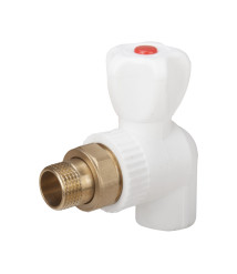 Robinet PPR coltar calorifer EvoSanitary, 20 mm, racord 1/2