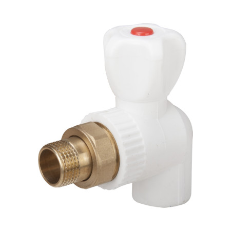 Robinet PPR coltar calorifer EvoSanitary, 20 mm, racord 1/2