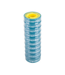Banda PTFE pentru gaz 1109, latime 12 mm, lungime 10 m, grosime 0,1 mm, densitate 0,7 g/cm³