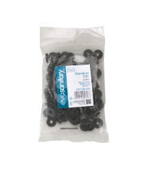 Garnitura cauciuc 6571, diametru exterior 14,3 mm, diametru interior 4,5 mm, grosime 3 mm, pachet 10 bucati