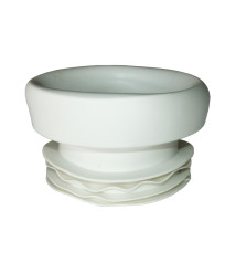 Racord evacuare WC drept, diametru 110 mm, lungime 90 mm