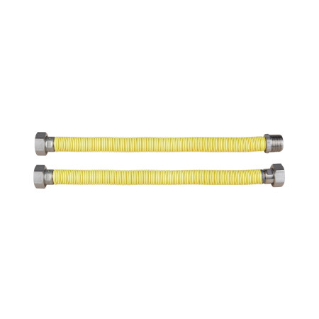 Racord flexibil inox cu protectie gaz 1138, lungime 50-100 cm, diametru 1/2 inch, filet I-I, model PR500FF12