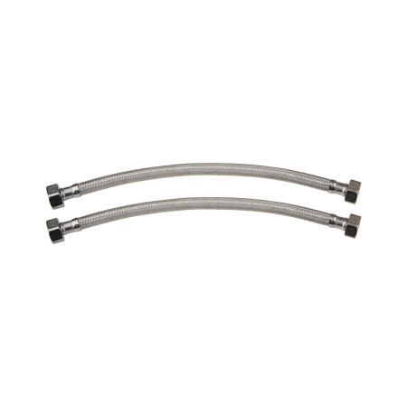 Racord flexibil inox filet interior-filet interior, diametru 1/2-3/8 inch, lungime 1200 mm
