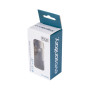 Robinet coltar inox patinat cu cap armatura ceramic, 1/2