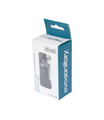 Robinet coltar nichelat cu cap armatura ceramic, 1/2