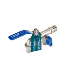 Robinet dublu serviciu 3 cai, 1/2-1/2-3/4 inch