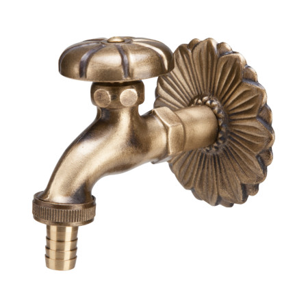 Robinet dublu serviciu alama antichizata, diametru intrare 1/2 inch