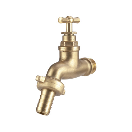 Robinet dublu-serviciu alama cu cap armatura din cauciuc, diametru intrare 1/2 inch