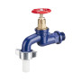 Robinet dublu-serviciu fonta, diametru interior 3/4 inch, diametru exterior 1 inch