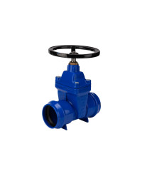 Robinet inchidere din fonta tip sertar pentru teava PVC, DN 100