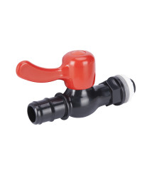 Robinet plastic cu port furtun, diametru intrare 1/2